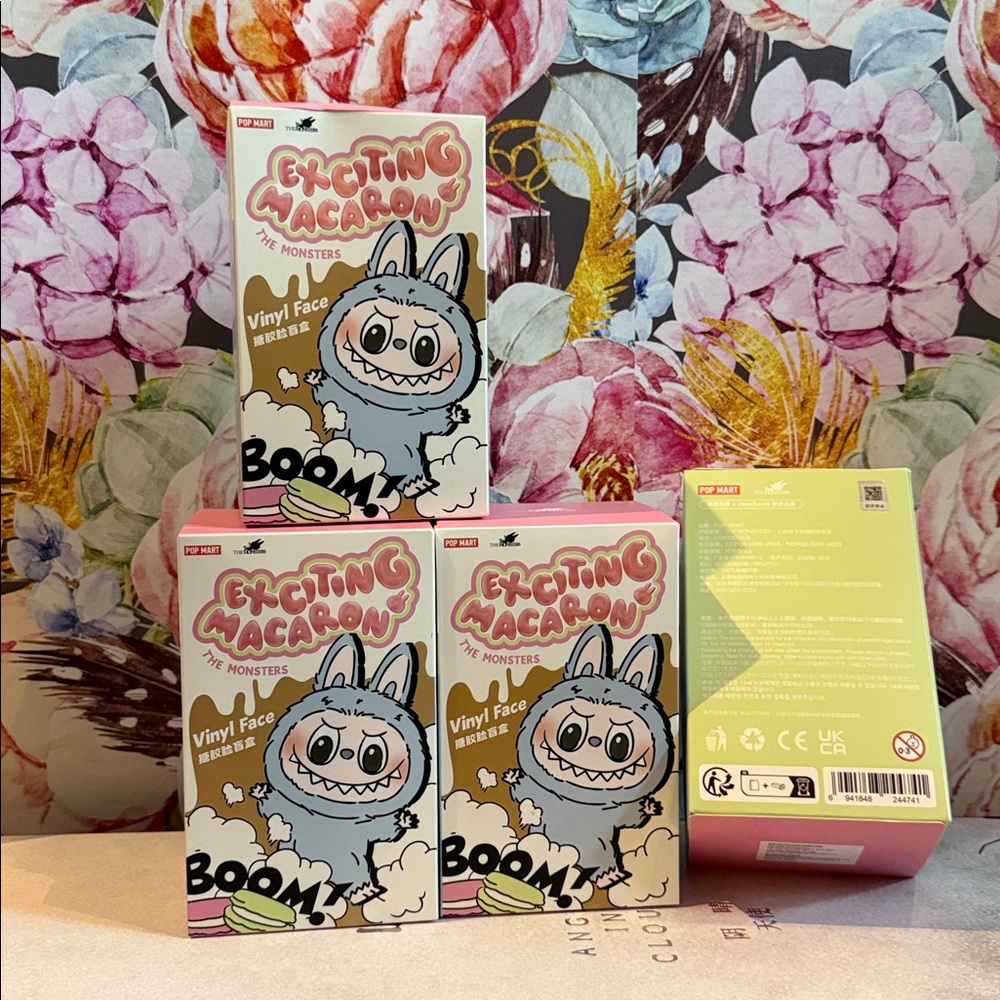 Exciting Macarons The Monsters Pop Mart Blind Box